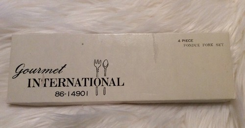 Gourmet International 4-piece Fondue Fork Set No. 86-14901