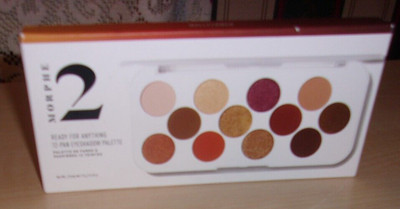 Morphe 2 Ready for Anything 12-Pan Eyeshadow Palette, WALLFLOWER #004  NEW