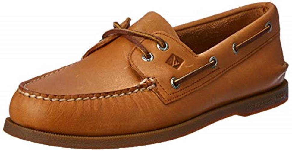 Sperry Mens A/O 2-Eye Boat Shoe, Black, 5 Assorted sizes , colors