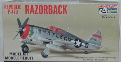 MINICRAFT HASEGAWA REPUBLIC P-47D RAZORBACK