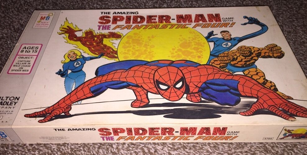 Milton Bradley Spider-Man Board & Traditional Games