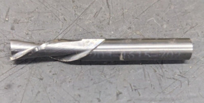 Solid Carbide Spiral Router Double Flute Down Cut 1/4'' CD 1/4'' Shank