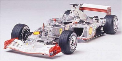 Tamiya 1/20 Grand Prix collection full view Ferrari F2001 20054 Plastic Model