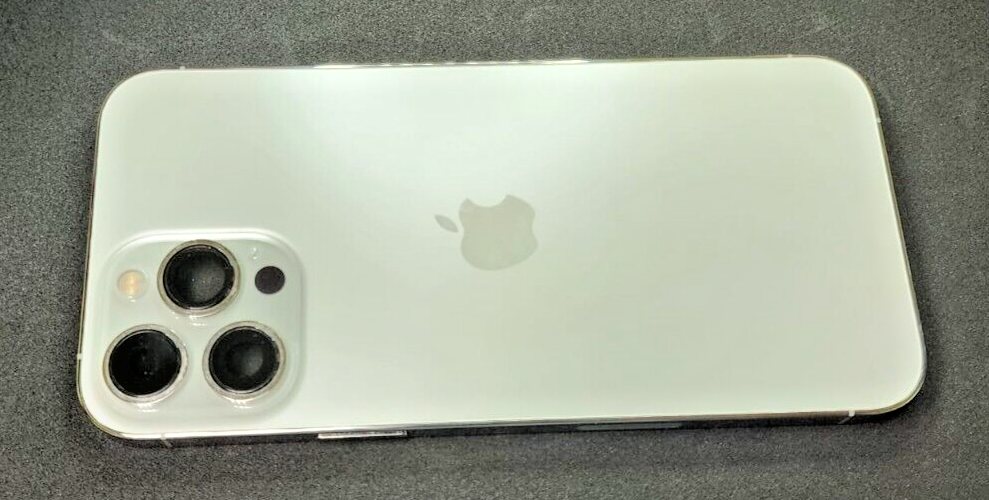 Oem Apple iPhone 13 pro max back housing rear glass / white