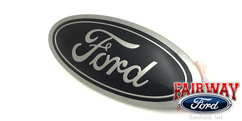 20 thru 22 Super Duty OEM Ford Rear Tailgate Emblem BLACK LC3Z