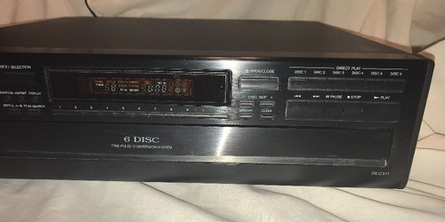 ONKYO 6-Disc Compact Disc CD Changer Player System  • MODEL DX-C311