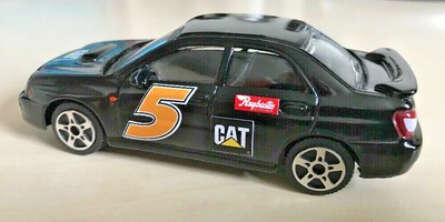 SUBARU IMPREZA WRX 1:43 MODEL DIECAST CLASSIC SPORTS RALLY CAR BURAGO FREE POST