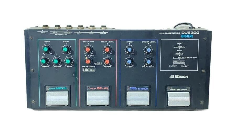 Maxon DUE300 デジタルマルチエフェクター Maxon DUE300 デジタルマルチエフェクター Maxon DUE300