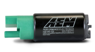 AEM High Performance 340LPH E85 High Flow In Tank Fuel Pump Kit 65mm Offset New