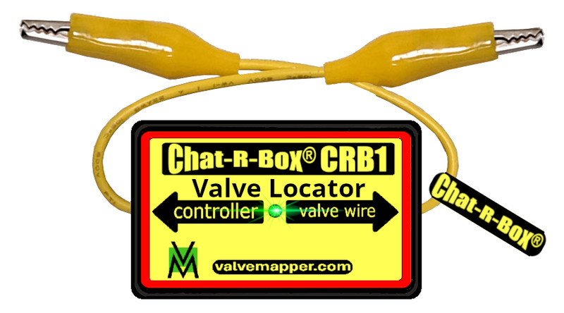 ✅Lawn Valve Locator, the orginal Chat-R-Box® CRB1, w/LED power indicator