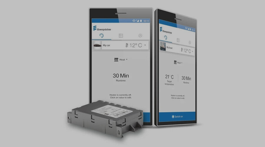 Easystart WEB App Eberspächer Internetbasiertes Bedienelement 221000353500