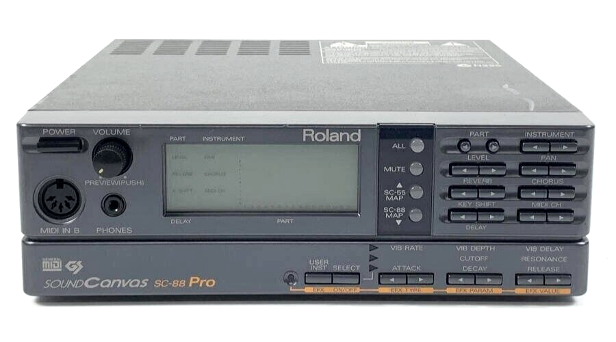 豪華 SOUND Pro SC88 SC-88pro Roland Canvas Used Japan 豪華 SOUND Pro SC88 SC-88pro Roland Canvas Used Japan