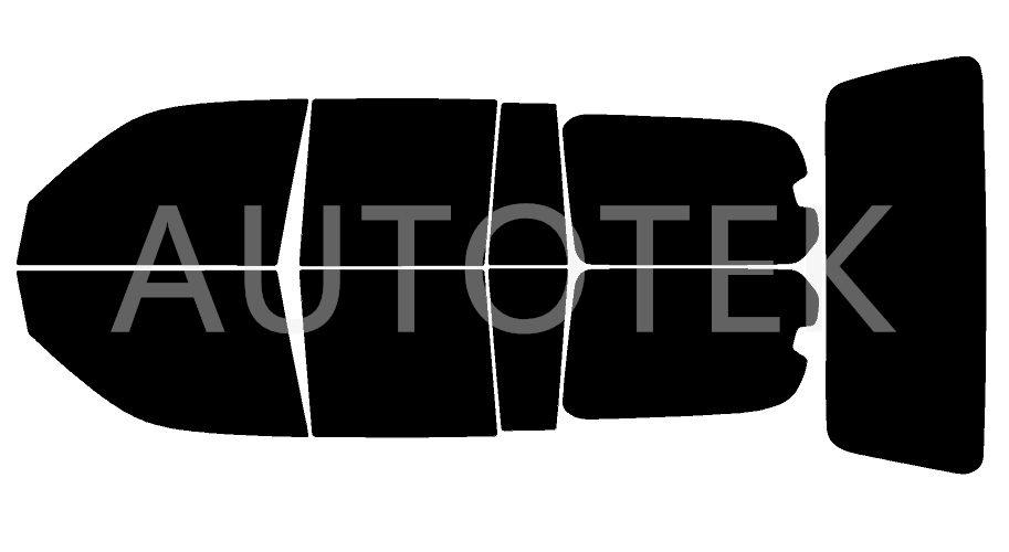 PreCut Window Film Any Shade % VLT For Toyota Land cruiser 1998-2007 Tint Films