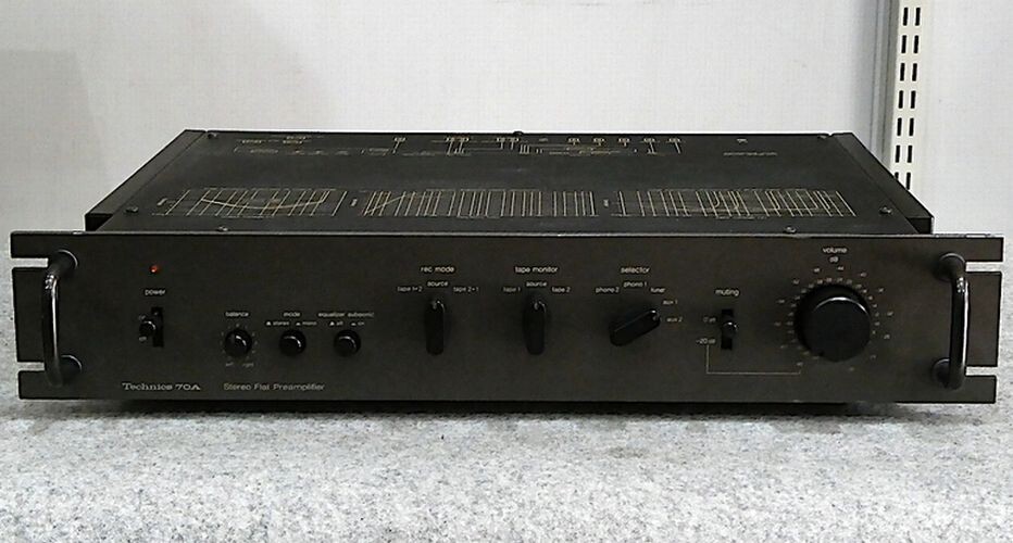 Technics 70A SU-9070 Stereo Flat Pre Amplifier Control