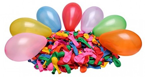 Water Balloons - Water Balloon Filler - 500 Pack [7] Vibrant Colors - Water -