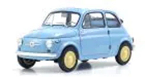 Kyosho KS08966LB 1/18 Fiat NUOVA 500 Celeste Blue Diecast