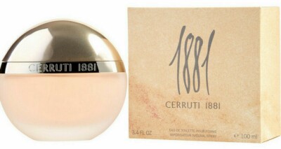 CERRUTI 1881 男性用200mlと女性用100mlセット売り CERRUTI 1881 EAU DE TOILETTE SPRAY FOR WOMEN 3.4 Oz / 100 ml
