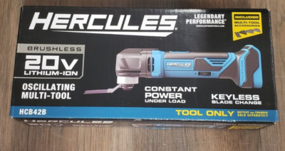 Hercules Brushless 20v Oscillating Multi-Tool, Tool Only HCB42B