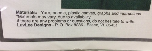 Luvlee Little Lassie Tissue Box Cover #LL602 Plastic Canvas