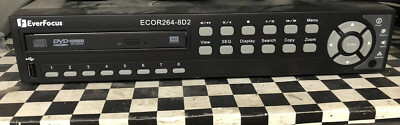 EVERFOCUS SECURITY SYSTEM With 8 Cameras