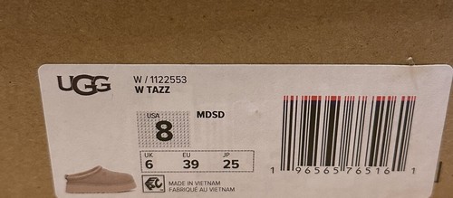 Pre-owned Ugg Womens  Tazz Mustard Seed Platform Clog Size 8 1122553-mdsd In Yellow
