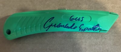 GIANCARLO ESPOSITO SIGNED GREEN BOX CUTTER BREAKING BAD GUS FRING BAS COA