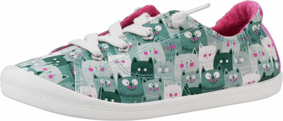 Skechers Women s Beach Bingo Kitty Concert Sneaker