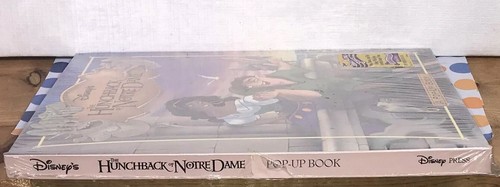 Disney Hunchback of Notre Dame Pop Up Book 1996-Brand New Sealed -Rare Vintage