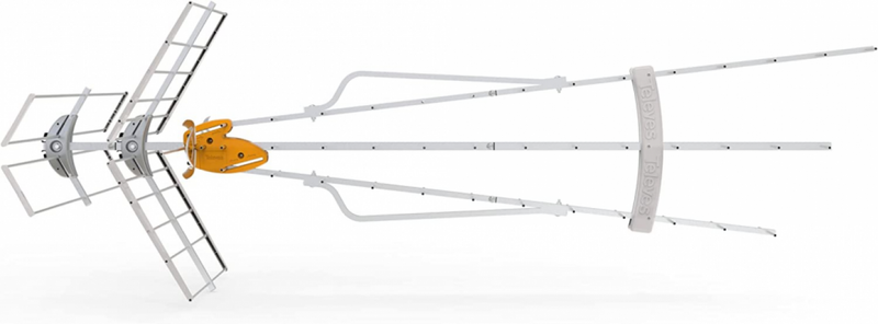 Televes DATBOSS LR Mix Hi-VHF UHF Long Range Antenna with 5G Filter 75...
