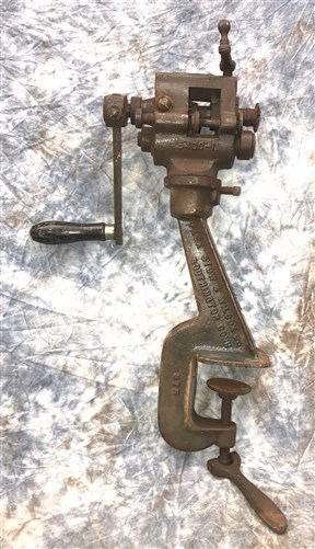 Peck Stowe & Wilcox Pexto Crimper Bead Roller Tinsmith Sheet Metal Vintage