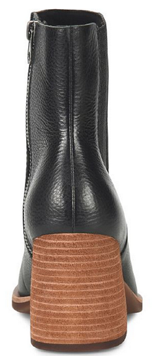 Pre-owned Kork-ease Women's Cantley Leather Heeled Boot In Black