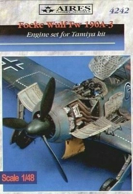 Aires Hobby 1/48 FW190A3 Set Motore per Tam D 4242