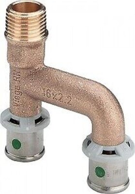 Viega Sanfix Fosta Extension Piece 0 5/8in x 1/2 '', Model 2126.31