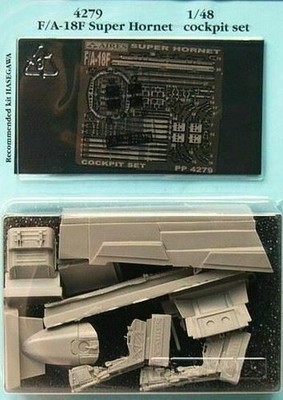 AIRES HOBBY 1/48 F/A18F COCKPIT SET FOR HSG 4279