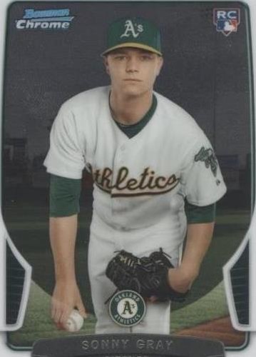 2013 Bowman Chrome Sonny Gray RC Card #7 Athletics | eBay