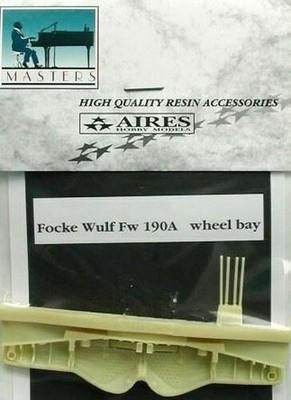AIRES HOBBY 1/48 FW190A3 WHEEL BAY FOR TAM D 4302