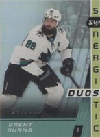 2021-22 Upper Deck Synergy - Brent Burns Tomas Hertl #SD-13