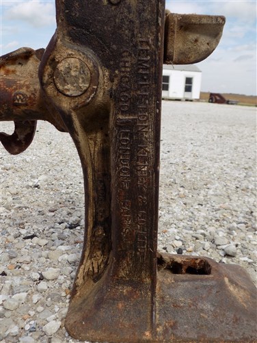 Simplex Ratchet Jack 101 Templeton Kenly Railroad Locomotive Equipment Vintage f