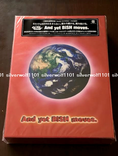 アイドル BiSH And yet BiSH moves blue-ray BiSH And yet BiSH moves Limited Edition Blu-ray+2 CD+Photo