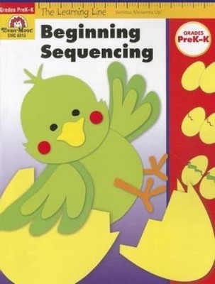 Learning Line: Beginning Sequencing, Prek - Kindergarten Workbook (Poche)