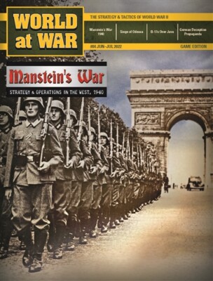 World at War, выпуск №84 - Журнал + игра Mansteins War SEALED