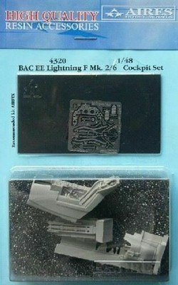 Aires Hobby 1/48 Bac Ee Lightning F Mk 2/6 Cockpit Juego para Arx D 4320