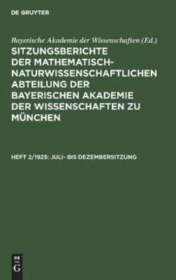 Juli- Bis Dezembersitzung (Hardback) (PRESALE 01/01/2025)
