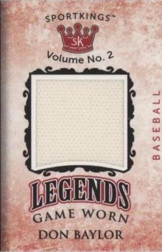 2021 Sportkings Volume 2 - Don Baylor #LSM-16