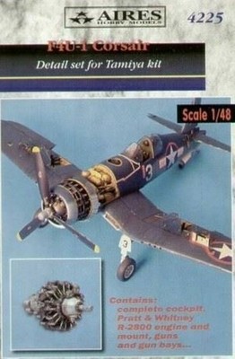 Aires Hobby 1/48 F4U1 Set Dettagli per Tam 4225