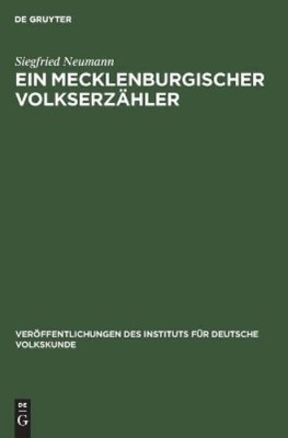 Siegfried Neumann Ein Mecklenburgischer Volkserz�hler (Hardback)