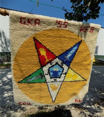 Masonic rug