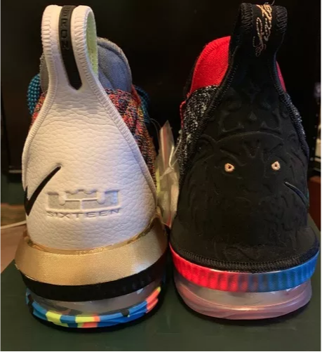 Nike LeBron XVI LMTD EP 16 What The 1 Thru 5 - Men's Size US 9 (BQ6582-900)
