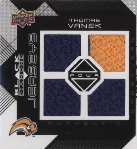 2008-09 Upper Deck Black Diamond - Thomas Vanek #BDJ-TV