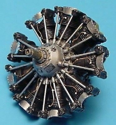 AIRES HOBBY 1/48 WRIGHT R1820 CYCLONE ENGINE 4166